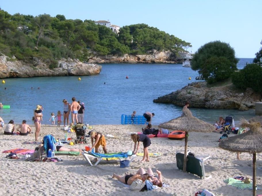 Waterfront Apartment 'Maria'. Pool. Wifi Santanyí Eksteriør bilde